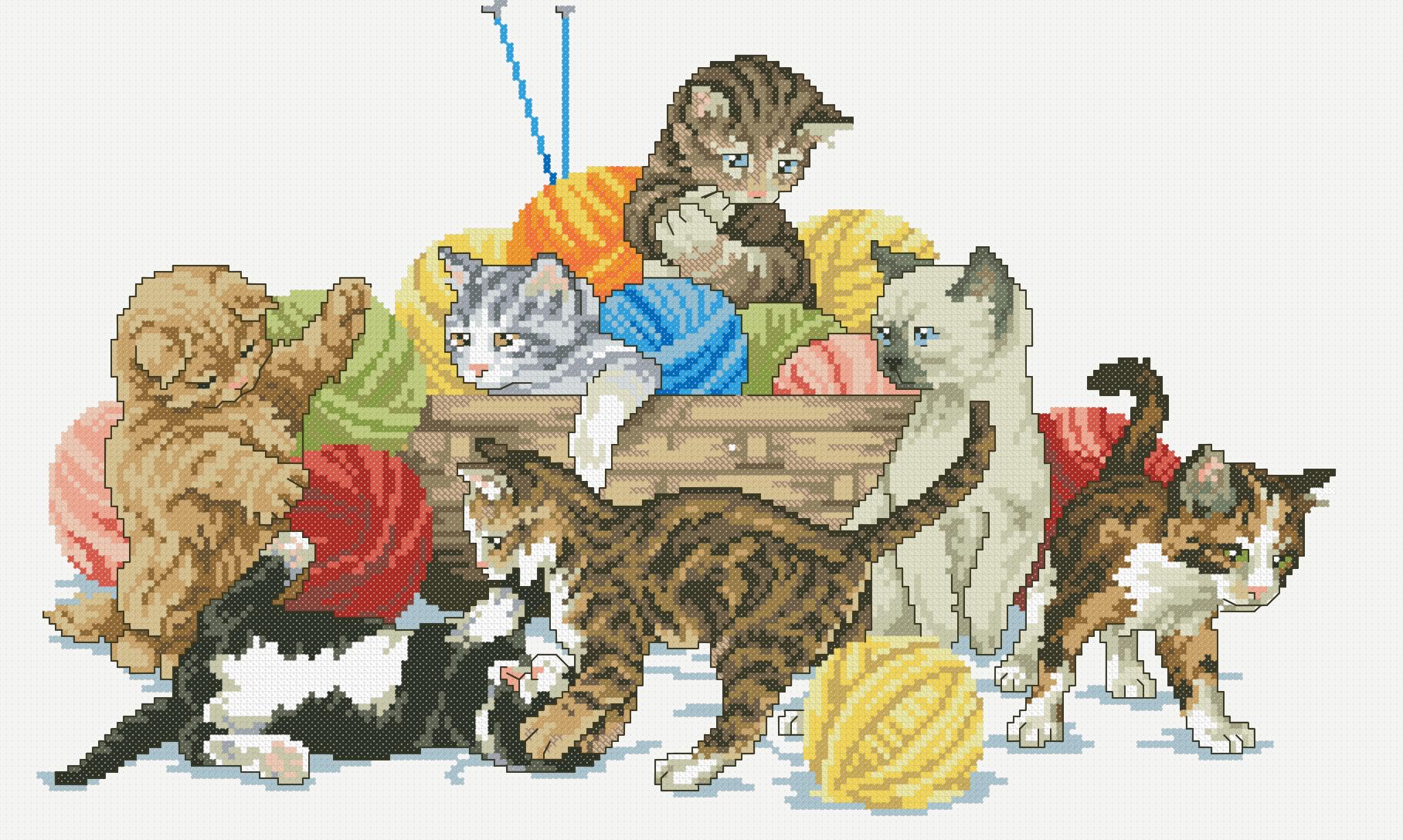 https://dayunoa.oss-cn-beijing.aliyuncs.com/所有图纸/saga图纸/JCA 04634 线圈篮上的猫Needle Treasures The Yarn Party.jpeg